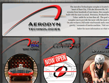 Tablet Screenshot of aerodyntech.com